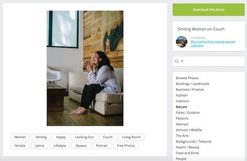 Stock Photos Women Canva Natural Woman Search Example
