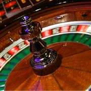 Roulette wheel to represent gambling with website security