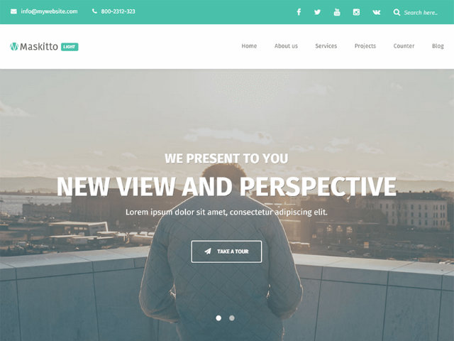 Maskitto WordPress theme