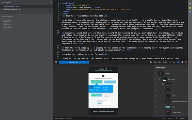 brackets text editor portable