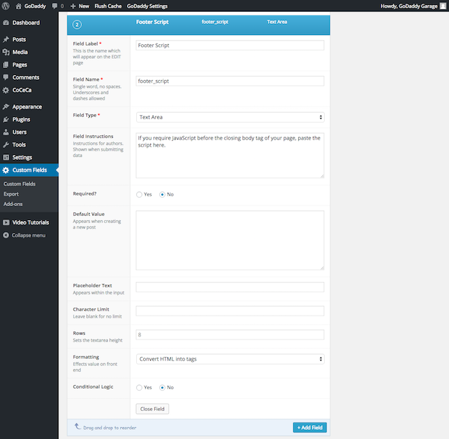 Write a javascript function inside php