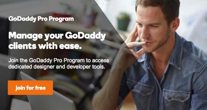 GoDaddy Pro Garage Ad