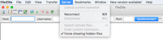 Show Hidden Files