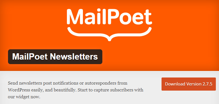 MailPoet WordPress Plugin