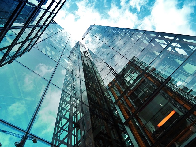 Skyscraper View From The Ground