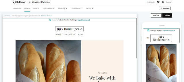 Preview page on Websites + Marketing