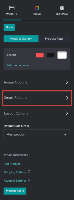 smart ribbons product screenshot