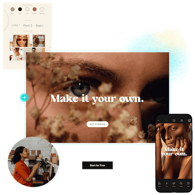 Template options in GoDaddy Studio