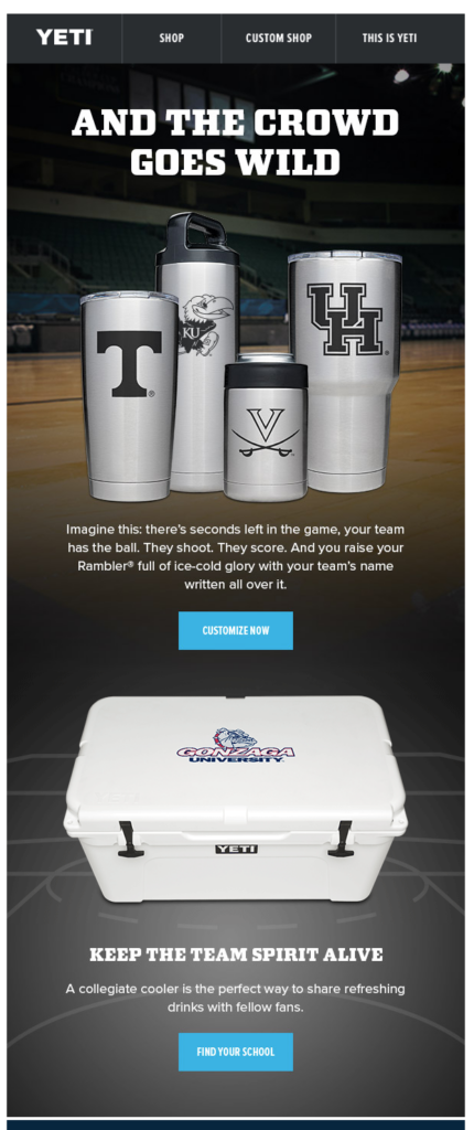 Example of effective generation Z email