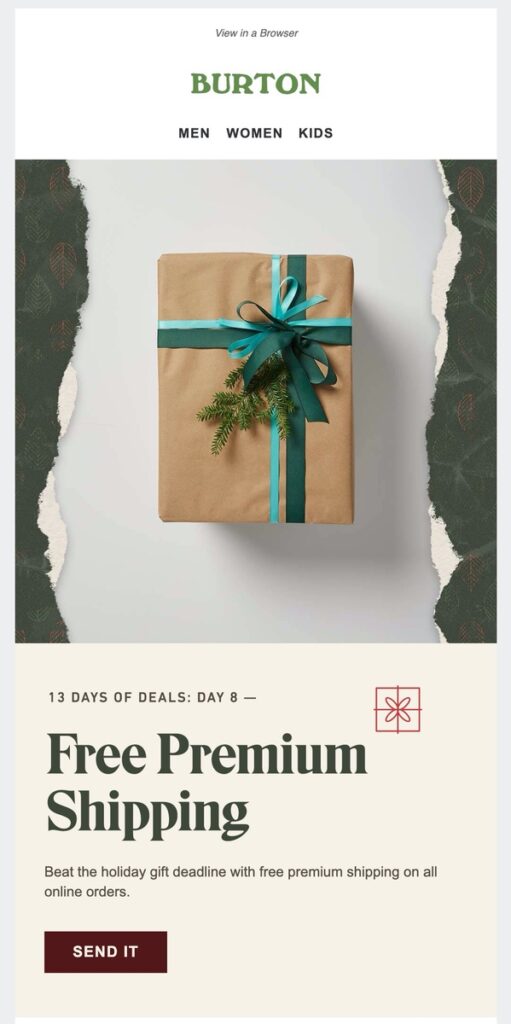Example of effective email