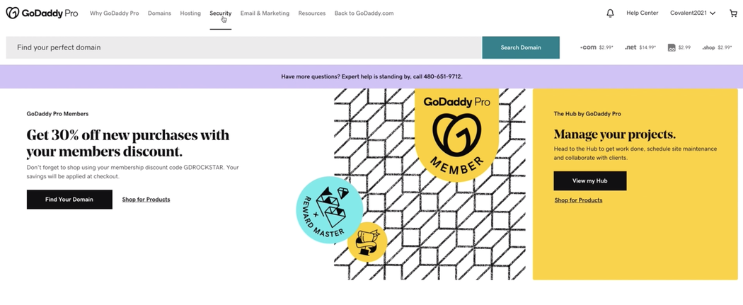 GoDaddy Pro Security 