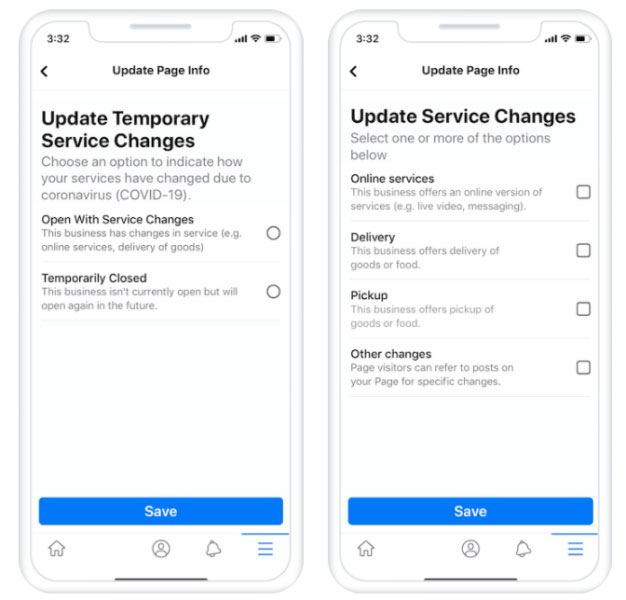 facebook changes