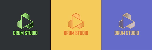 Create a logo in GoDaddy Studio Drum Studio
