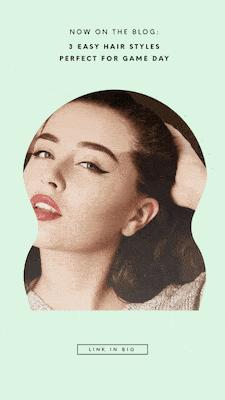 Gif for haircare