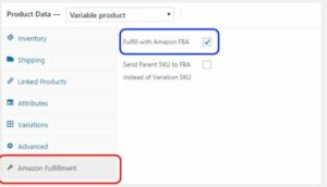 Connect Amazon WooCommerce Fulfillment