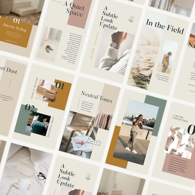 GoDaddy Studio templates