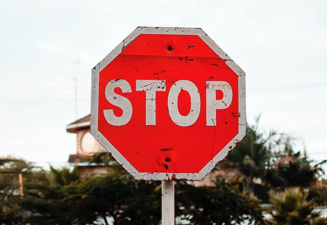 stop sign