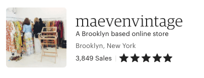 Maeven on etsy