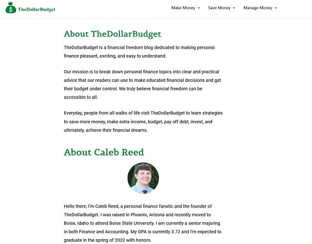 Caleb Reed bio