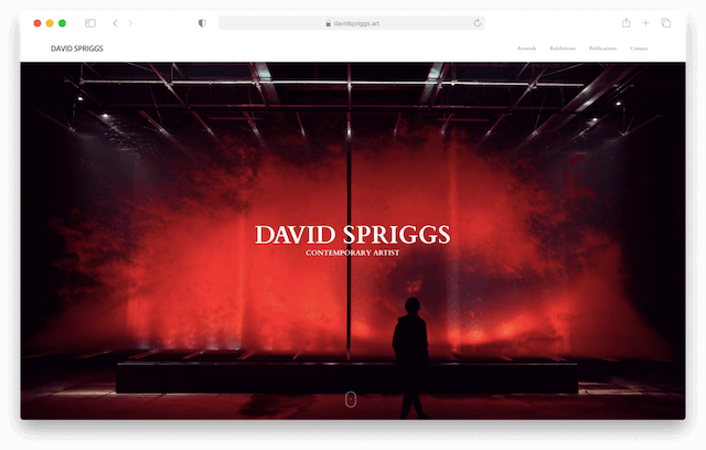 davidspriggs.art homepage