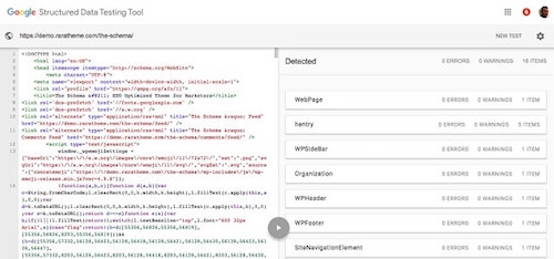 Add Schema To WordPress Testing