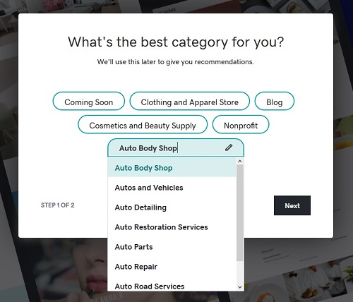 how to build an automotive website