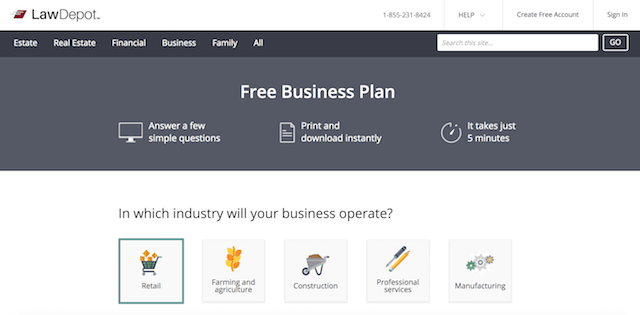 best free business plan software to use personal