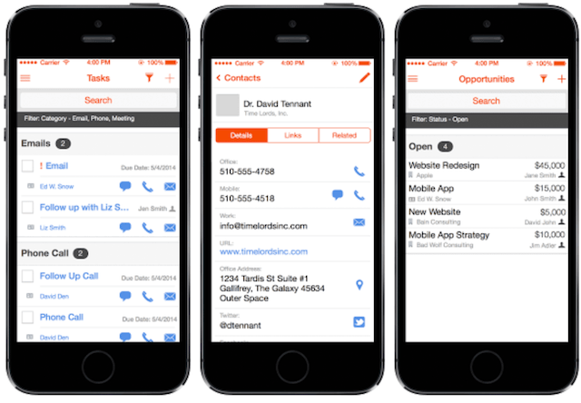 Best Mobile Apps Insightly