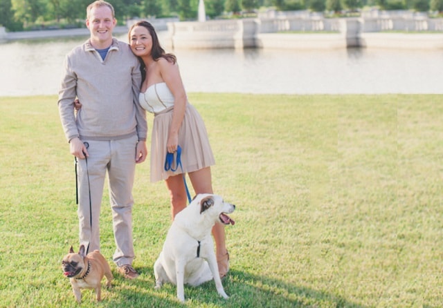 Blogging For A Living Michelle Schroeder-Gardner Husband and Dogs