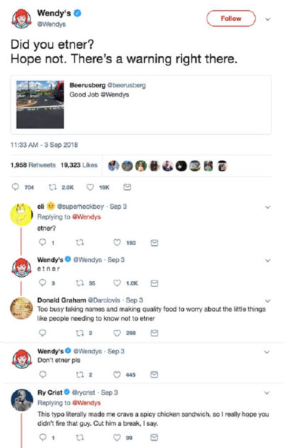 Business Branding Wendys