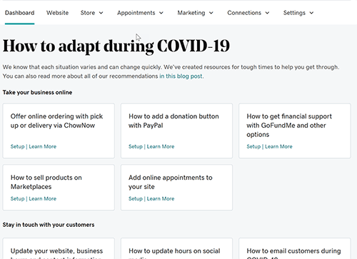 COVID 19 Dashboard