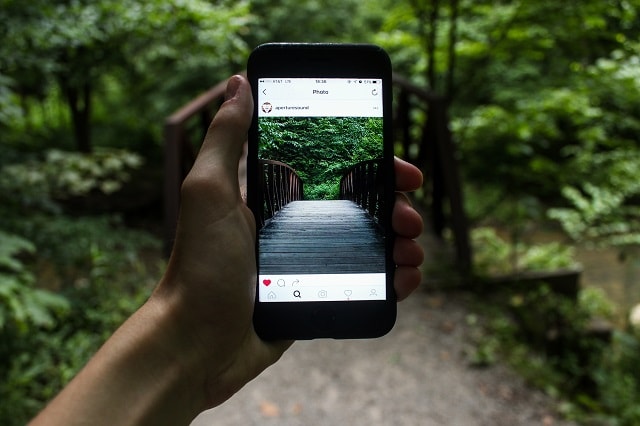 Caccia al tesoro dell'utente Instagram
