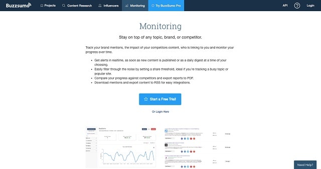 Find Brand Influencers Free Trial