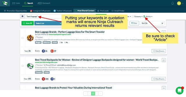 Find Brand Influencers Trial