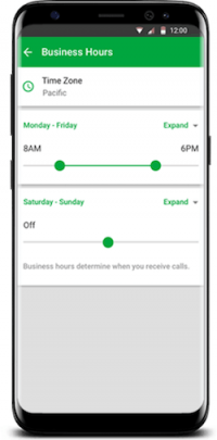 GoDaddy SmartLine Business Hours]