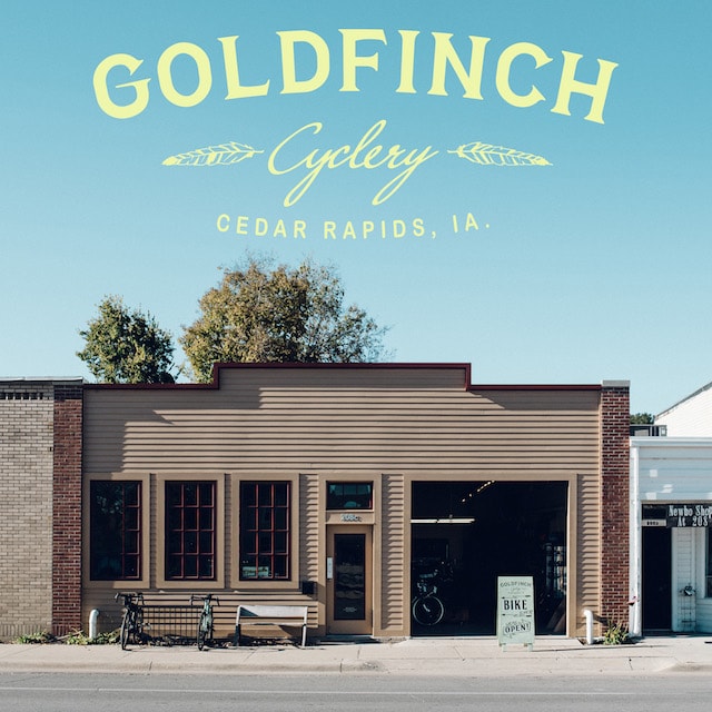 Goldfinch Cyclery Storefront