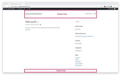 How To Use Beaver Builder Header And Footer