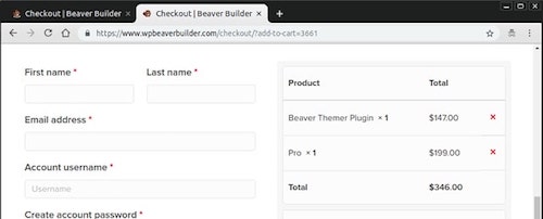 How To Use Beaver Builder Pro Version Checkout