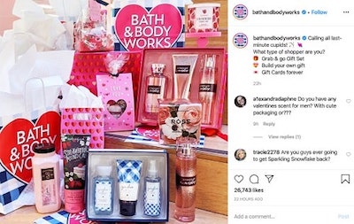 Instagram Marketing Strategy Bath And Body Works