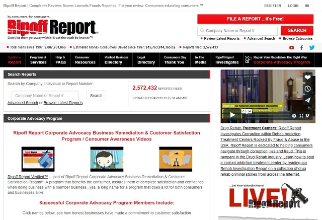 International Expansion Ripoff Report Homepage