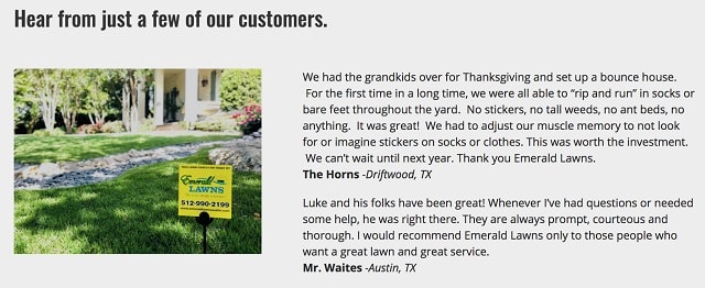 Landscaping Websites Emerald Lawns