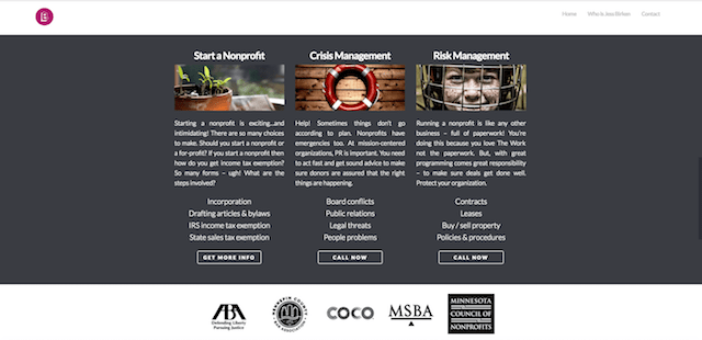 Local Law Firm CTA