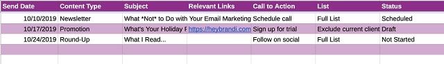 How to develop an email content calendar 2017 How to develop an email content calendar 2017