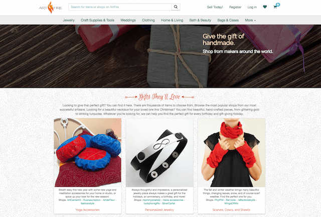 Sell Crafts Online ArtFire