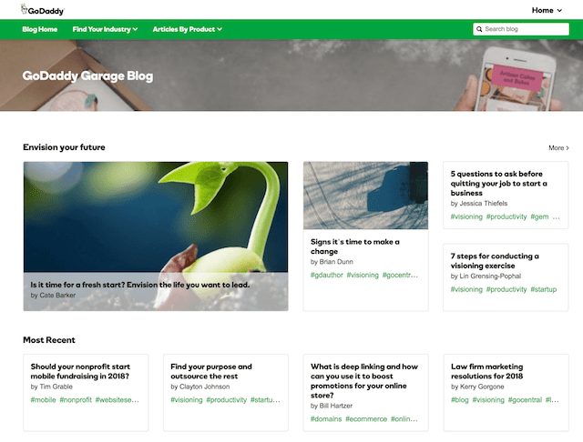 Small Business Website Features Content