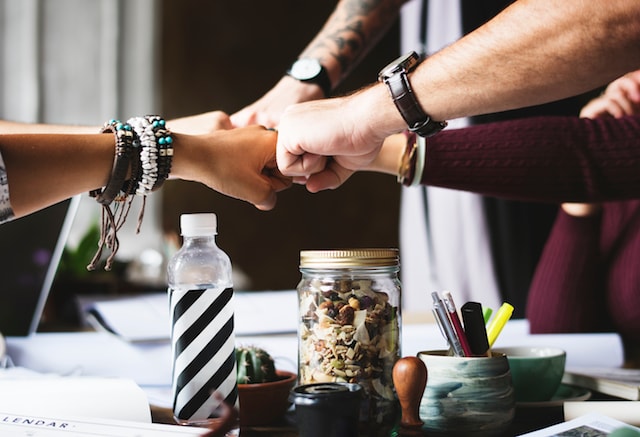 Starting a Web Design Agency Team Fist Bump