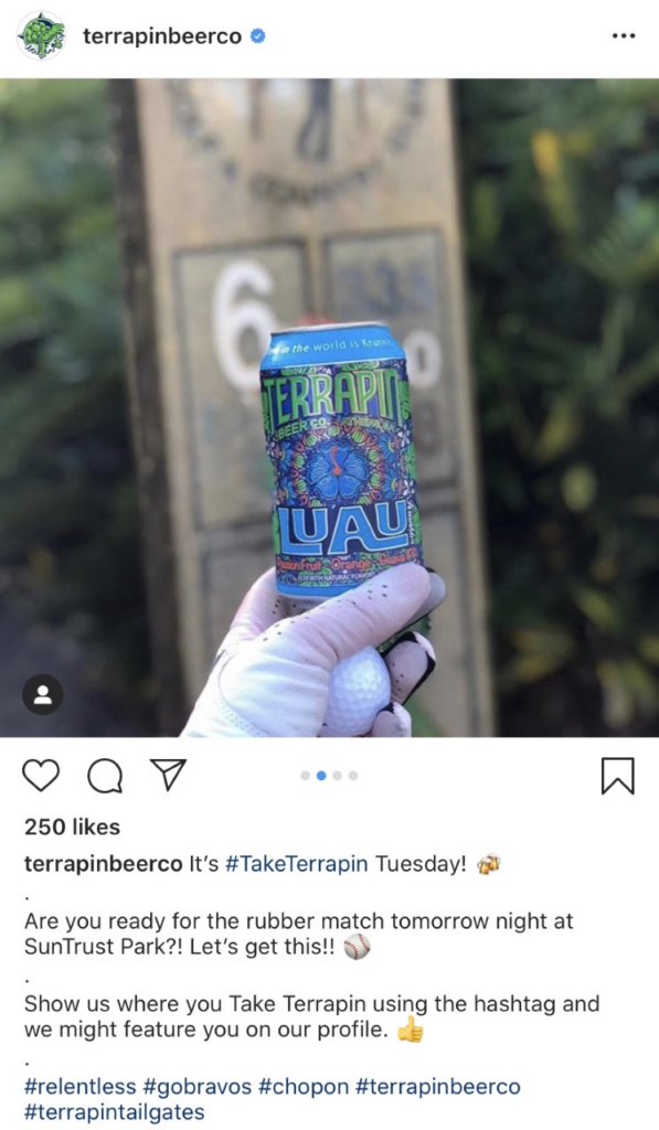 terrapin-brewery-branded-hashtag-social-media-trends
