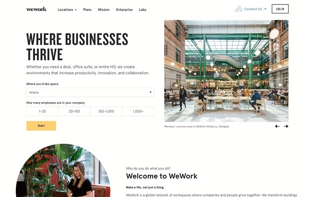 Web Design Lead Generation Wework