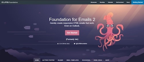 Web Design Tools Foundation for Emails