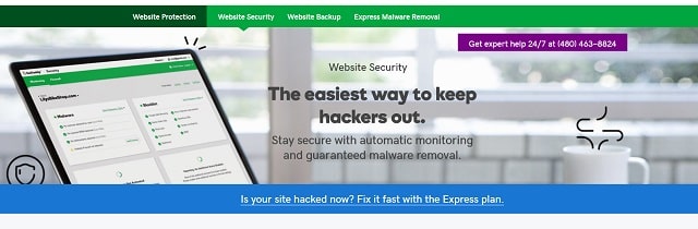Website Security Testing Tools Landing Page